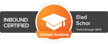 Elad Schor - Hubspot certification